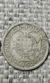 葡属莫桑比克20埃斯库多银币