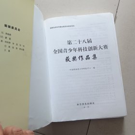 第二十八届全国青少年科技创新大赛获奖作品集