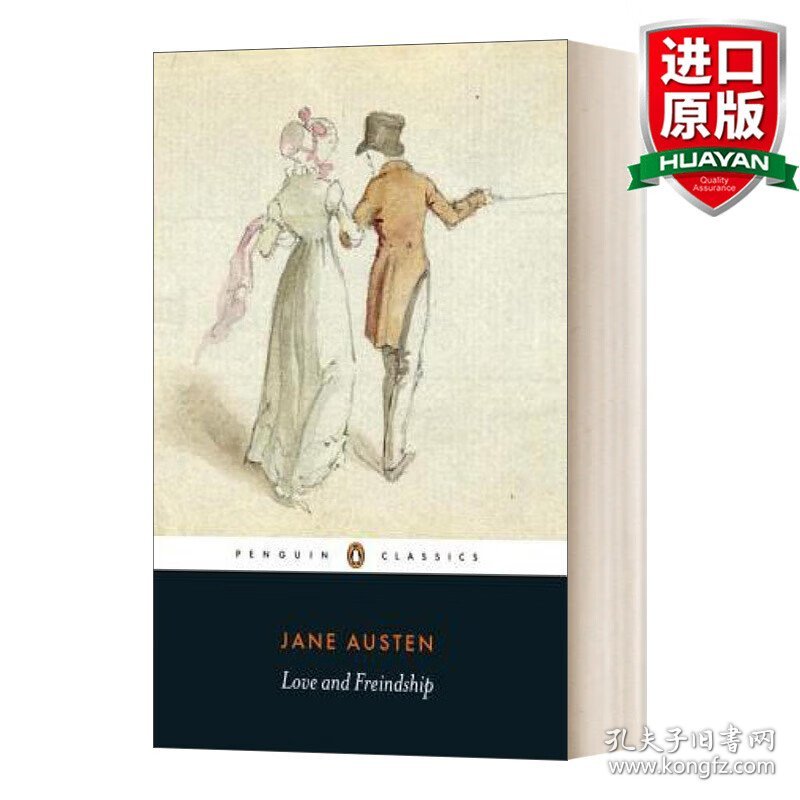 英文原版 Love and Freindship 爱情和友谊 企鹅黑经典 Penguin Black Classics 英文版 进口英语原版书籍