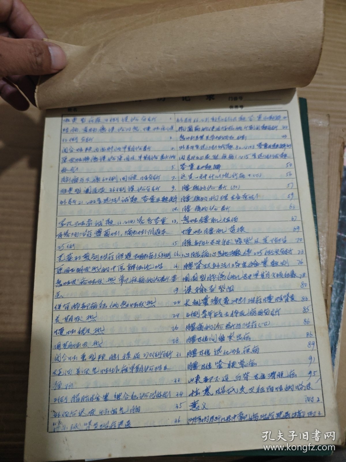 医生学习笔记（7本）