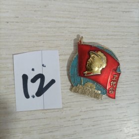 包真包老，实物图发货，毛主席像章——红旗兵团，工代会，三河毛主席万岁