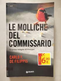 LE MOLLICHE DEL COMMISSARIO 意大利语 原版 近新
