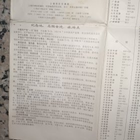 上海市区交通图 【原版资料】1992年【图片为实拍图，实物以图片为准！】