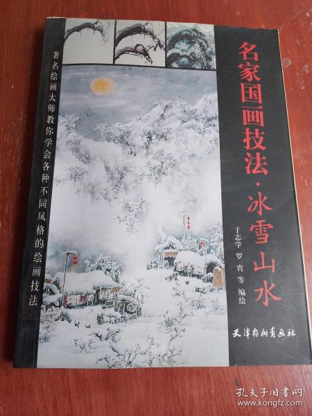 名家国画技法：冰雪山水（天津杨柳青画社，实际出版社时间看版权页）