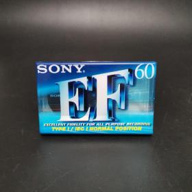 SONY EF60 未拆封 空白磁带