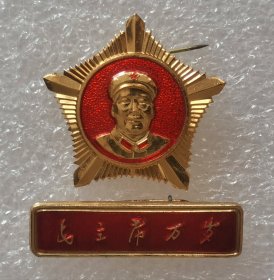 像章纪念章 正面像星条