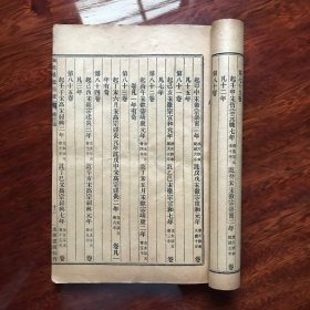 【御批历代通鉴辑览】 清·光绪三十年上海美华书馆（全24册）