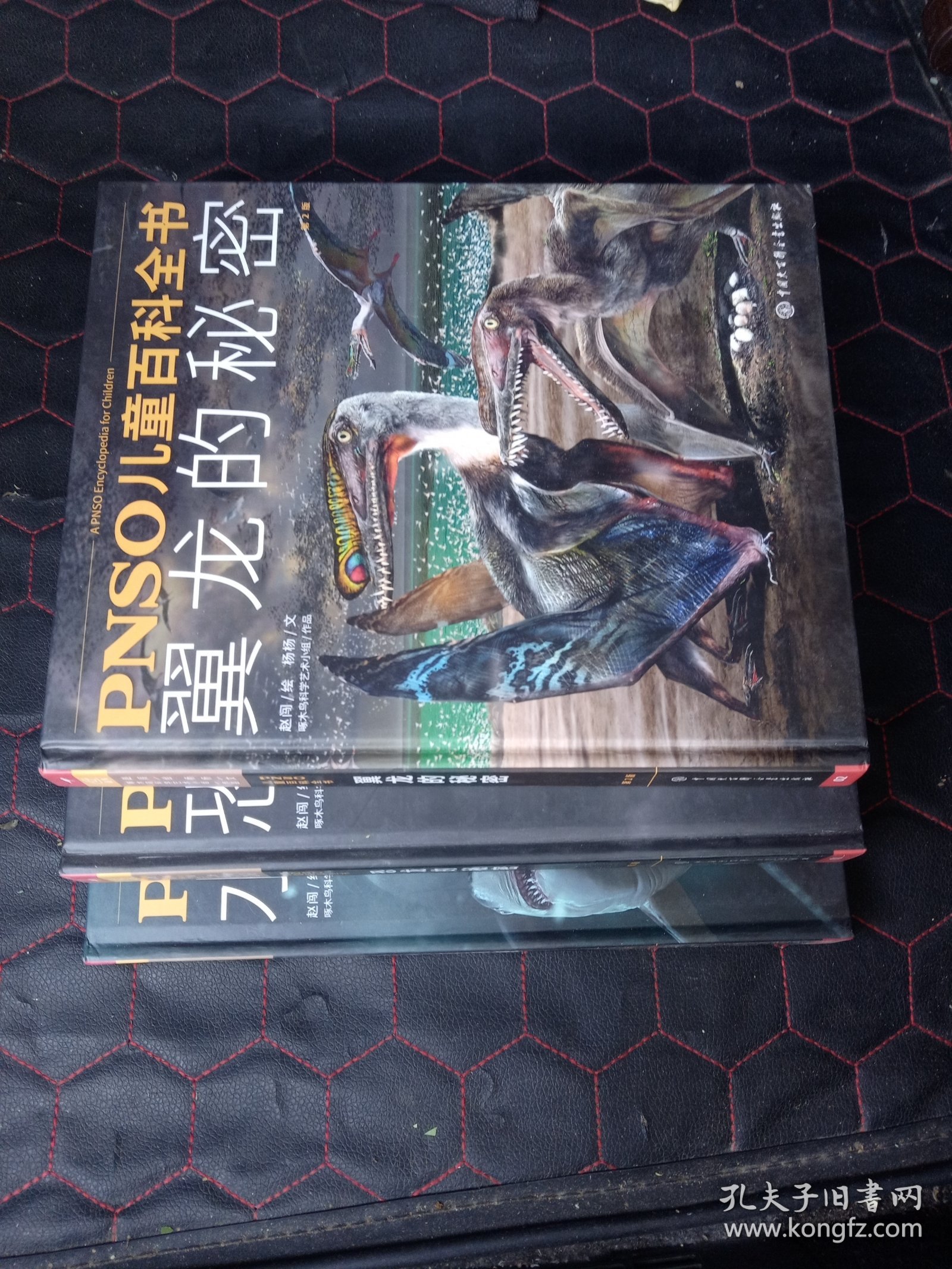 PNSO儿童百科全书：恐龙的秘密+水怪的秘密 +翼龙的秘密 (3册合售)