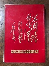 毛主席手书选集 献给中国共产党第九次代表大会 红塑皮