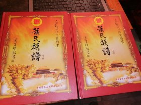 江西赣州沙河崇鹤堂 萧氏族谱 上下册 店架2外2-3（赣南族谱系列）