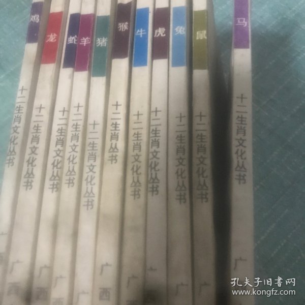 十二生肖文化丛书 广西人民出版社 全11册