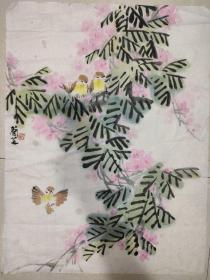 手绘，兰芝款，软片66.5 X 50
