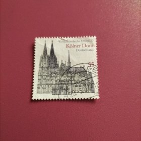 德国信销邮票 2003年 世界遗产：科隆大教堂 1枚（库存 2 )