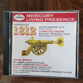 水星 柴可夫斯基 1812序曲 意大利随想曲 多拉蒂 （1CD）