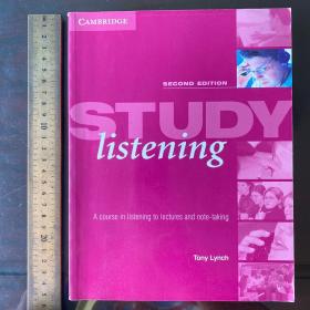 Study listening a course in listening to lectures and notetaking