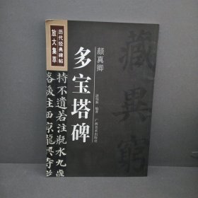 历代经典碑帖放大集萃：颜真卿.多宝塔碑