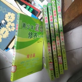 青少年道德修养综合手册（全8册）之理想篇，哲理篇，情操篇，品质扁，感悟篇，5本合售