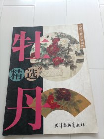 中国当代名家画库牡丹精选（三），包邮