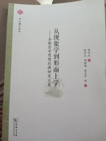 从现象学到形而上学——舍勒哲学思想经典研究文集(中大谦之论丛)