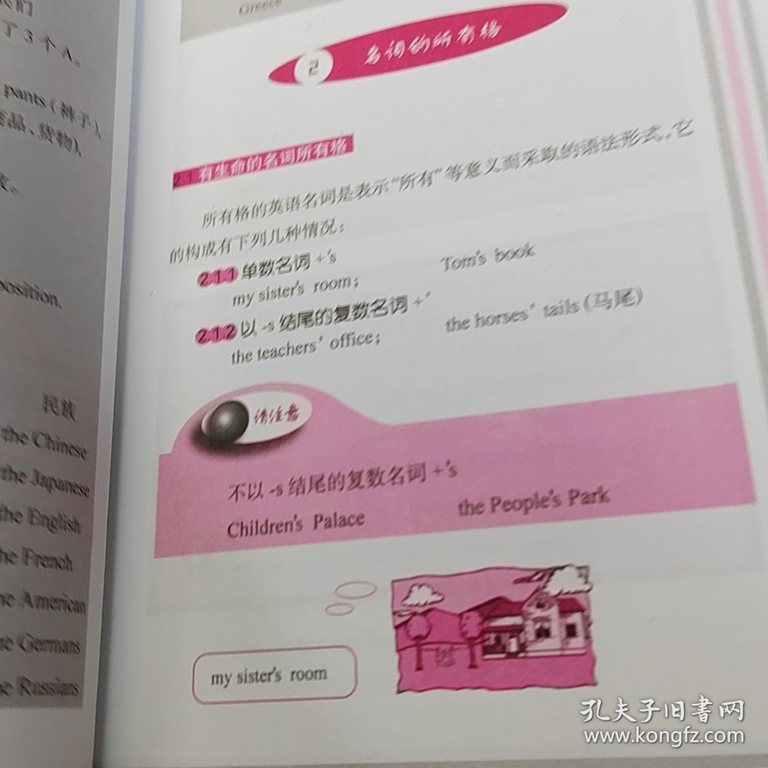 顶级英语语法:初中版 双色图解