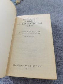 Principles Of Public International Law【国际公法原理 第3版】