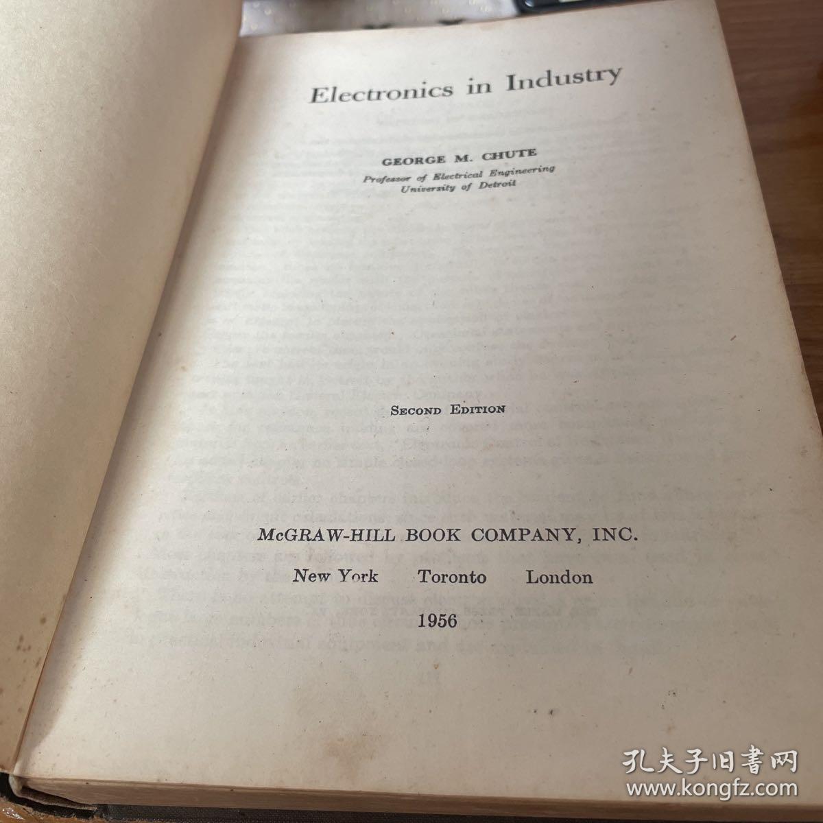 Electronics in Industry（工业电子学）