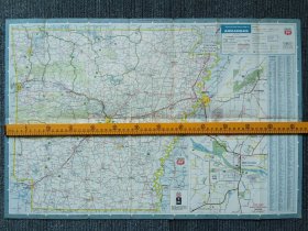 Phillips 66 Arkansas 1969 阿肯色州地图