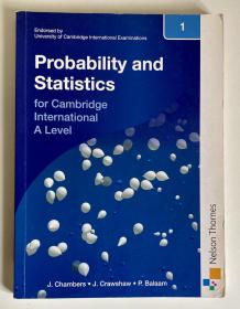 Probability and Statistics for Cambridge International A Level 原版高中概率统计教材