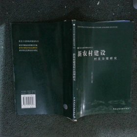 新农村建设村庄治理研究