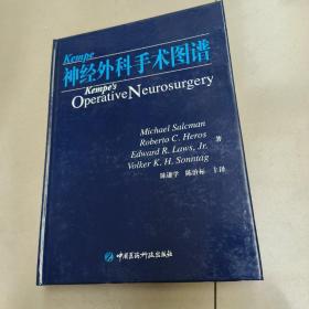 Kempe神经外科手术图谱   正版内页没有翻阅