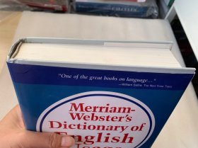 现货  英文版 Merriam-Webster's Dictionary of English Usage  韦氏英语惯用法词典 16开本精装 美国印刷