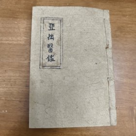 清代木刻医书《亚拙医鑑》，清代万州名医王文选，王锡金亚拙山人，清代同仁堂出版。一册全，后面补抄了一页