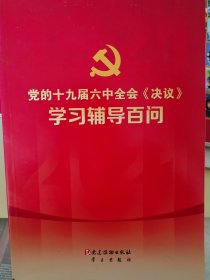 党的十九届六中全会《决议》学习辅导百问 （三层4格）