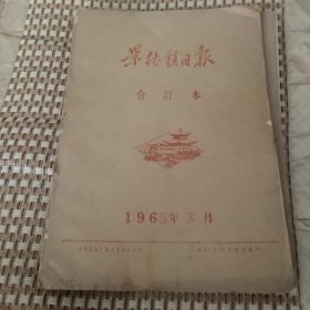 景德镇日报 1965年3月 整月