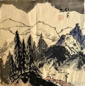 傅继英国 画山水006