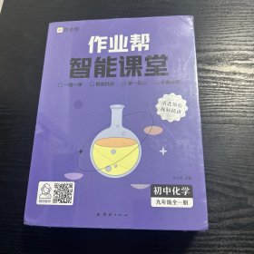作业帮智能课堂初中化学 九年级全一册2023版 未拆封 精装 品好 正版 现货 当天发货