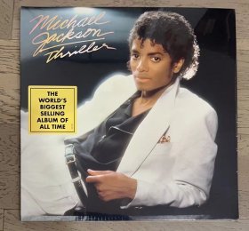 现货包邮   迈克尔杰克逊 颤栗 Michael Jackson Thriller 黑胶唱片LP 拍下不接受退款，全新未拆封唱片，所有唱片运输痕迹在所难免，不承担唱片内部不可见问题，如跳针、有炒豆声、划痕等问题！不承担运输冲顶、小折角等，偏远地区不包邮！