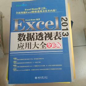 Excel 2013数据透视表应用大全（全彩版）