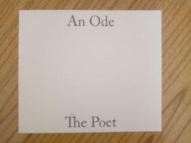 An Ode The Poet(附光盘)