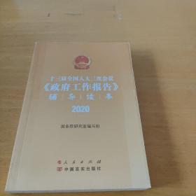 十三届全国人大三次会议《政府工作报告》辅导读本（2020年6月）