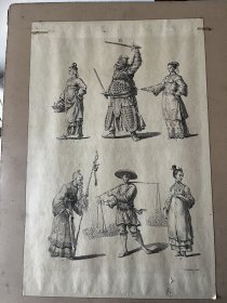 老铜版画，外国人眼中的中国