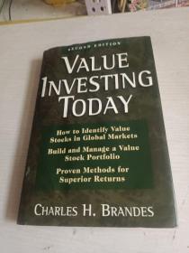 Value Investing Today /Charles H. Brandes Mcgraw-hill