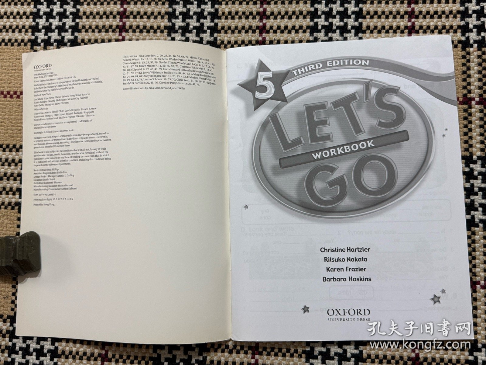 Let's go（5）：workbook（third edition）品相自鉴