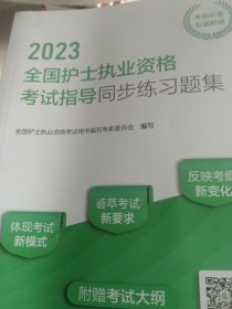 人卫版·2023全国护士执业资格考试指导同步练习题集·2023新版·护士资格考试