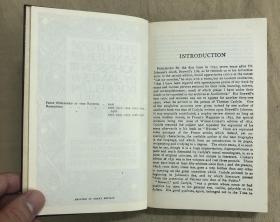 1931年，鲍斯威尔《约翰逊博士传》两册（全）豪华烫金布面精装本精装本，，James Boswell: The Life of Samuel Johnson