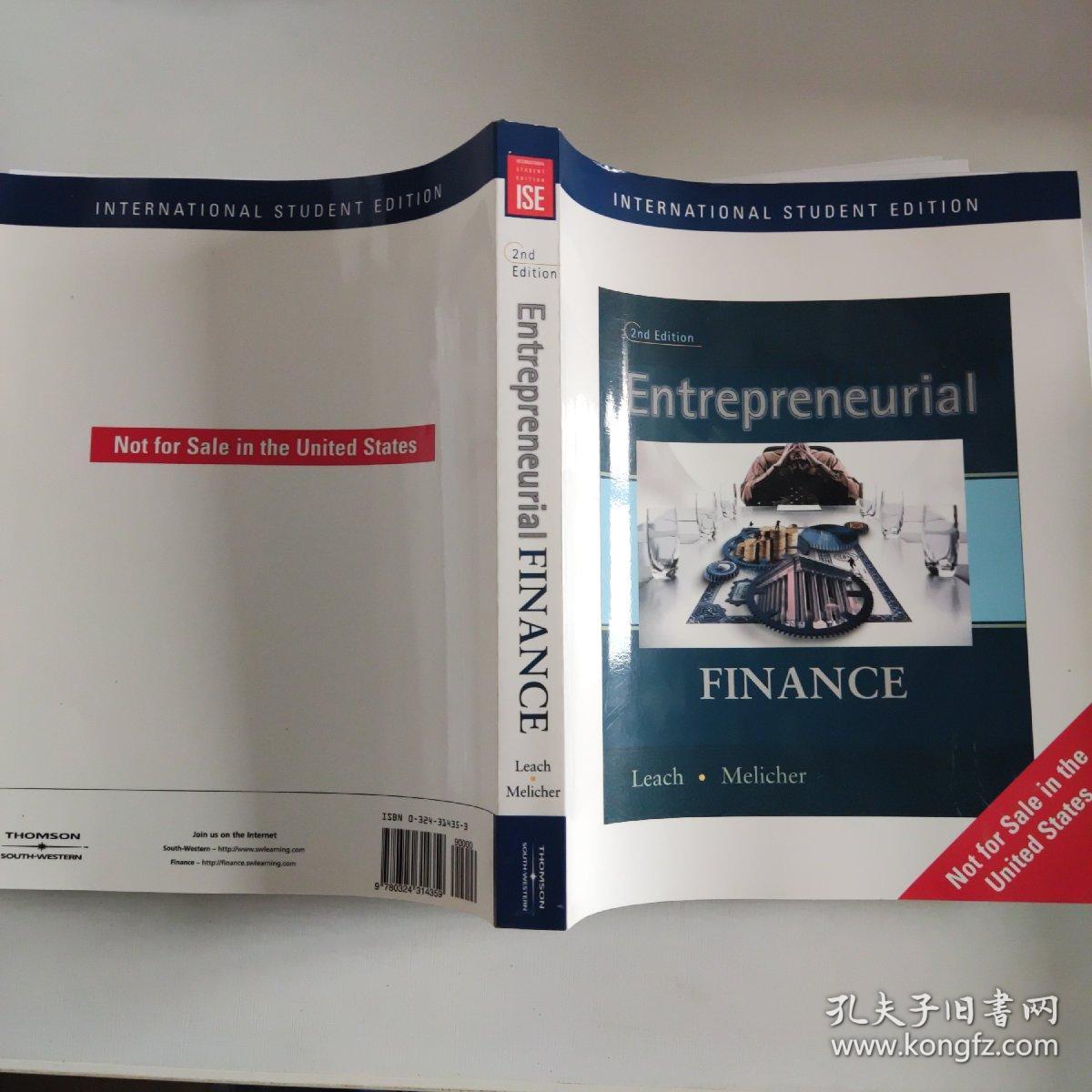 Entrepreneurial FINANCE ( 2nd Edition )   创业金融(第2版)