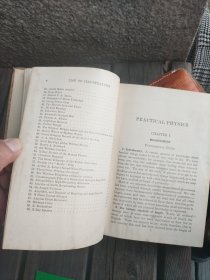 PRACTICAL PHYSICS 英文、美国原版~,(实用物理学),1922年,有很多插图…内有画线,32开精装本!,稀见!…