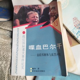 喋血巴尔干:南联邦解体与波黑冲突