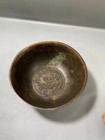 纯铜 龙碗