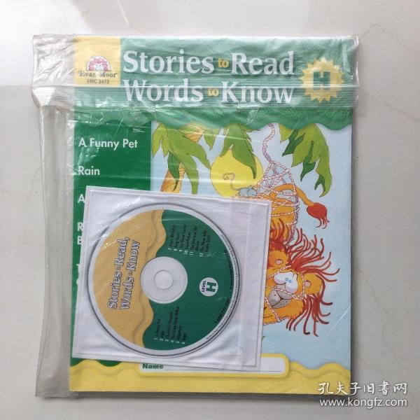 Stories to Read Words to Know: Level H, Student Book